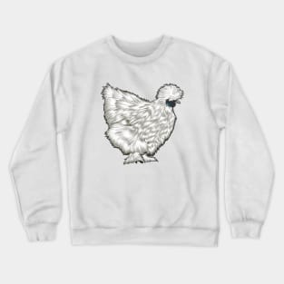 Silkie Chicken Crewneck Sweatshirt